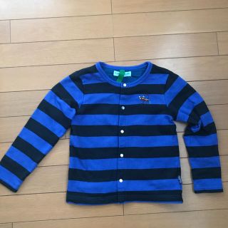 ハッカキッズ(hakka kids)の【中古】hakka kids 120サイズ　綿カーディガン(カーディガン)