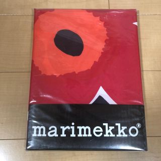 マリメッコ(marimekko)のマリメッコ　シャワーカーテン　ウニッコ　赤(その他)