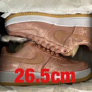 ナイキ(NIKE)の26.5 Nike Air Force1 clot Rose Gold Silk(スニーカー)