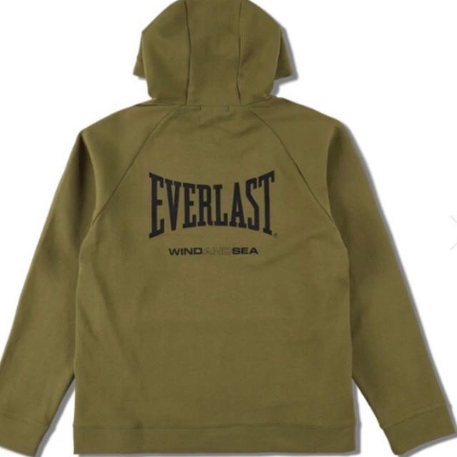 キムタク着　EVERLAST×WIND AND SEA GYM PARKA Mトップス