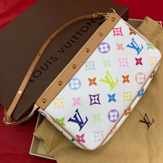 ルイヴィトン(LOUIS VUITTON)の ルイヴィトン☆アクセサリーポーチ ブロン マルチ☆美品(ポーチ)