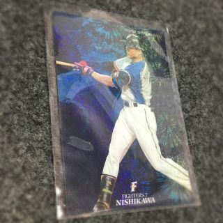 日本ハムファイターズ　西川遥輝選手　ホログラムカード(スポーツ選手)