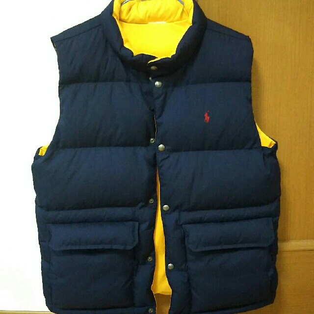 POLO RALPH LAUREN(ポロラルフローレン)のラルフローレンRalph Lauren ボーイズ リバーシブルダウンベスト メンズのジャケット/アウター(ダウンジャケット)の商品写真