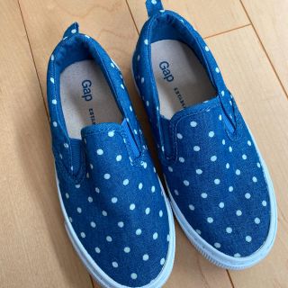 ギャップキッズ(GAP Kids)のGAP スニーカー　スリッポン　ドット　水玉　17㌢(スリッポン)