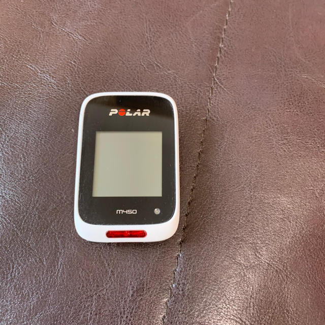 POLAR(ポラール)のPOLAR M450 GPS サイクルコンピューター　ロードバイク　　速度計 スポーツ/アウトドアの自転車(パーツ)の商品写真