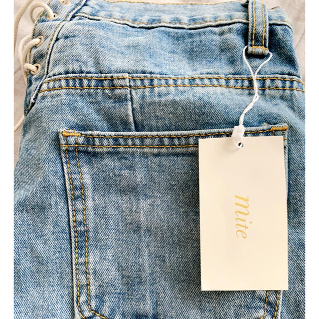 ZARA(ザラ)のmiteデニム　新品未使用　タグつき レディースのパンツ(デニム/ジーンズ)の商品写真