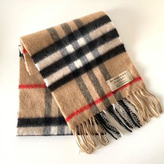 バーバリー(BURBERRY)のBURBERRY バーバリー　カシミア100%　マフラー(マフラー/ストール)