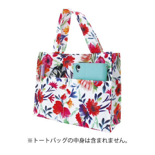 小林製薬(コバヤシセイヤク)の小林製薬 ヒフミド オリジナル 花柄トートバッグ レディースのバッグ(トートバッグ)の商品写真