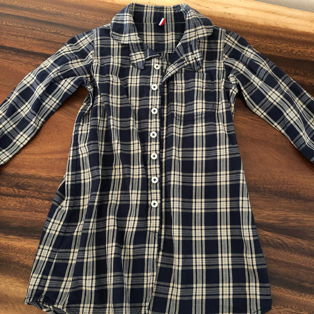 UNITED ARROWS(ユナイテッドアローズ)のシャツワンピース　115 キッズ/ベビー/マタニティのキッズ服女の子用(90cm~)(ワンピース)の商品写真