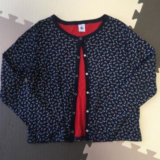 プチバトー(PETIT BATEAU)のプチバトー　12ans/152cm カーディガン(カーディガン)