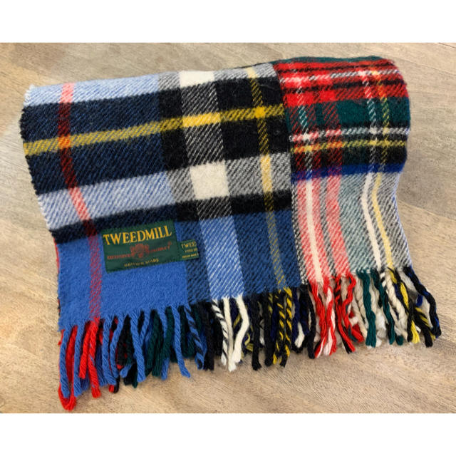 TWEEDMILL(ツイードミル)の【TWEEDMILL】チェック ストール　(ベイクルーズ ) レディースのファッション小物(マフラー/ショール)の商品写真