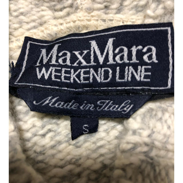 Max Mara(マックスマーラ)のマックスマーラウィークエンド★usedパーカー型アンゴラ混ウールセーター レディースのトップス(ニット/セーター)の商品写真