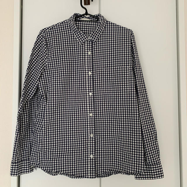 GU(ジーユー)のGU ギンガムチェック チェックシャツ レディースのトップス(シャツ/ブラウス(長袖/七分))の商品写真