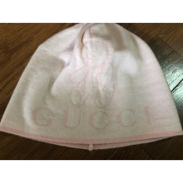 Gucci(グッチ)のGUCCI ベビー ニット帽 キッズ/ベビー/マタニティのこども用ファッション小物(帽子)の商品写真