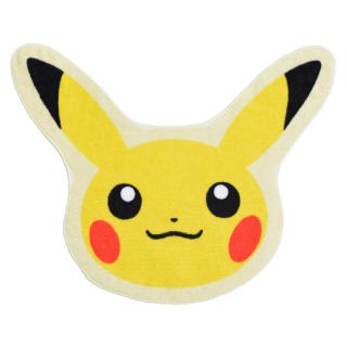 ポケモン(ポケモン)の新品 ポケモン ハンドタオル ピカチュウ ダイカット 外出用品 はんかち(タオル)