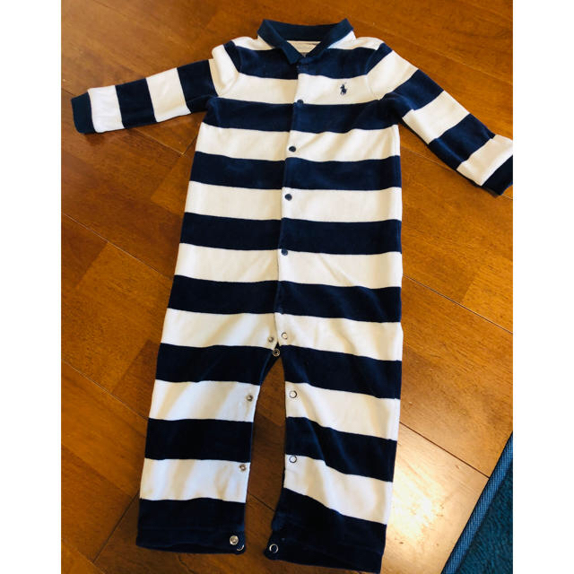 Ralph Lauren(ラルフローレン)のラルフローレン 80cm 2ウェイカバーオール キッズ/ベビー/マタニティのベビー服(~85cm)(カバーオール)の商品写真