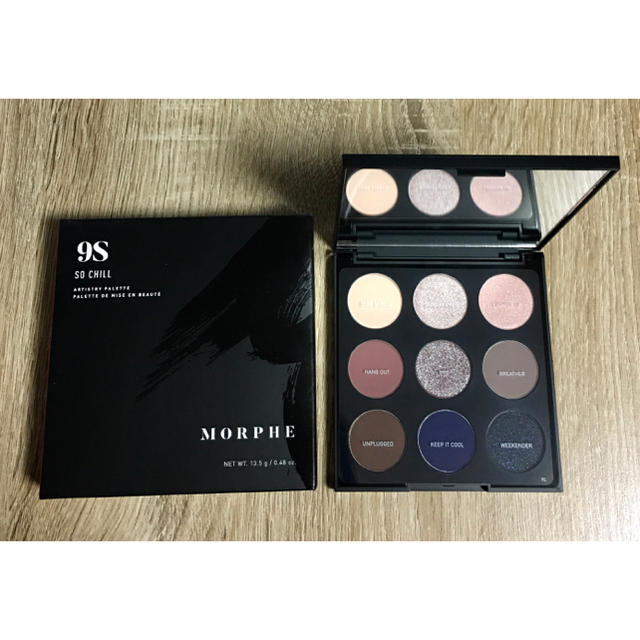 Morphe 9S SO CHILL アイシャドウ パレット コスメ/美容のベースメイク/化粧品(アイシャドウ)の商品写真