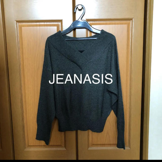 JEANASIS(ジーナシス)の美品❤️JEANASIS Vネックニット レディースのトップス(ニット/セーター)の商品写真
