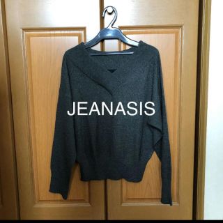 ジーナシス(JEANASIS)の美品❤️JEANASIS Vネックニット(ニット/セーター)