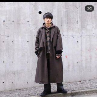 SUNSEA 18AW POLYYS WOOL COAT