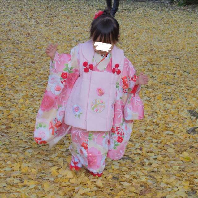 七五三着物 by hideaway shop｜ラクマ 女の子3歳被布セットの通販 最新品在庫