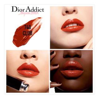 ディオール(Dior)のDiorディオール アディクトラッカー スティック 740 CLUB(口紅)