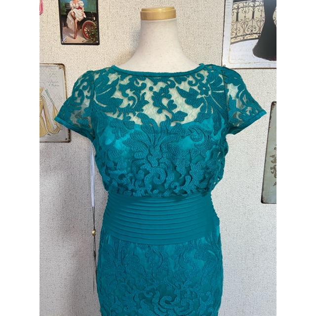 ダブル/ミストブルー 新品 2P Tadashi Shoji タダシショージ グリーン