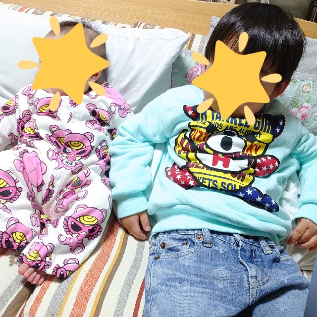 HYSTERIC MINI(ヒステリックミニ)の専用♡ トレーナー 110 キッズ/ベビー/マタニティのキッズ服男の子用(90cm~)(Tシャツ/カットソー)の商品写真