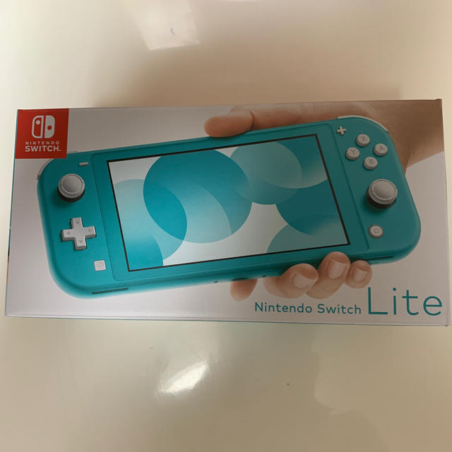 Nintendo Switch(ニンテンドースイッチ)の新品未開封　Nintendo Switch  Lite ターコイズ　 エンタメ/ホビーのゲームソフト/ゲーム機本体(家庭用ゲーム機本体)の商品写真