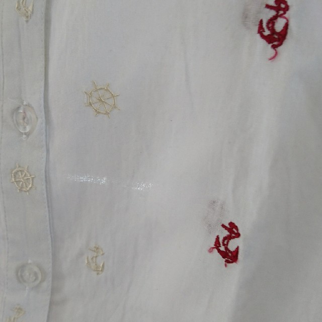ホワイトシャツ レディースのトップス(シャツ/ブラウス(半袖/袖なし))の商品写真