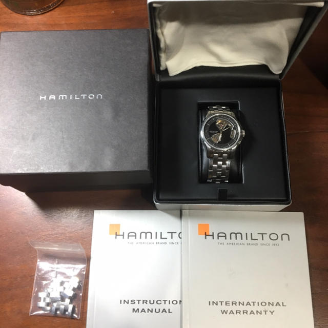 Hamilton(ハミルトン)のHamilton オープンハート ジャズマスター メンズの時計(腕時計(アナログ))の商品写真