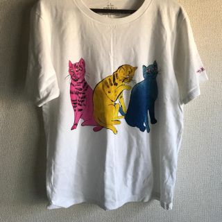 アンディウォーホル(Andy Warhol)のアンディーウォーホール　サム　猫　Tシャツ(Tシャツ(半袖/袖なし))