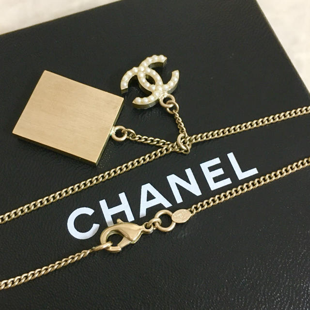 CHANEL - 正規品 シャネル ネックレス ココマーク パール チェーン 絵画 額縁 金 真珠の通販 by ☆ハーベスト☆｜シャネルならラクマ