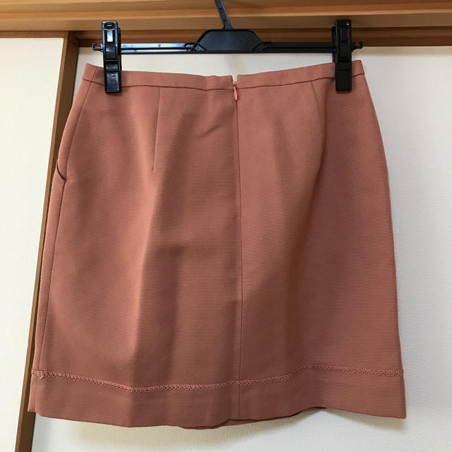 QUEENS COURT(クイーンズコート)のクイーンズコート　ピンクスカート　ビジュー付き レディースのスカート(ミニスカート)の商品写真