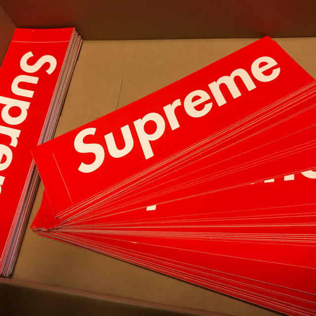 100枚セット Supreme Box Logo ステッカー