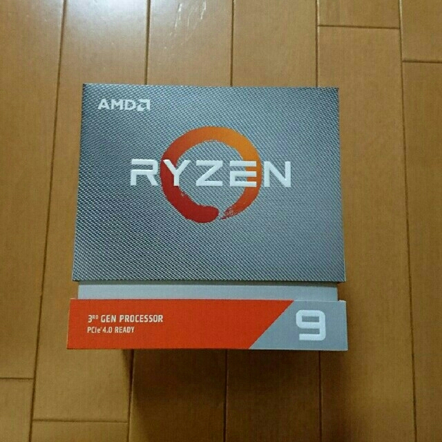 Ryzen9 3900x cpu　未使用　未開封