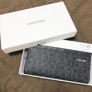 カルバンクライン(Calvin Klein)のCalvin Klein 長財布 ロゴ ブラック(長財布)