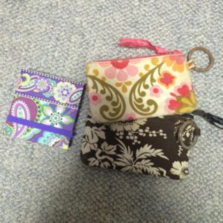 ヴェラブラッドリー(Vera Bradley)のベラブラッドリー 定期入れセット(名刺入れ/定期入れ)