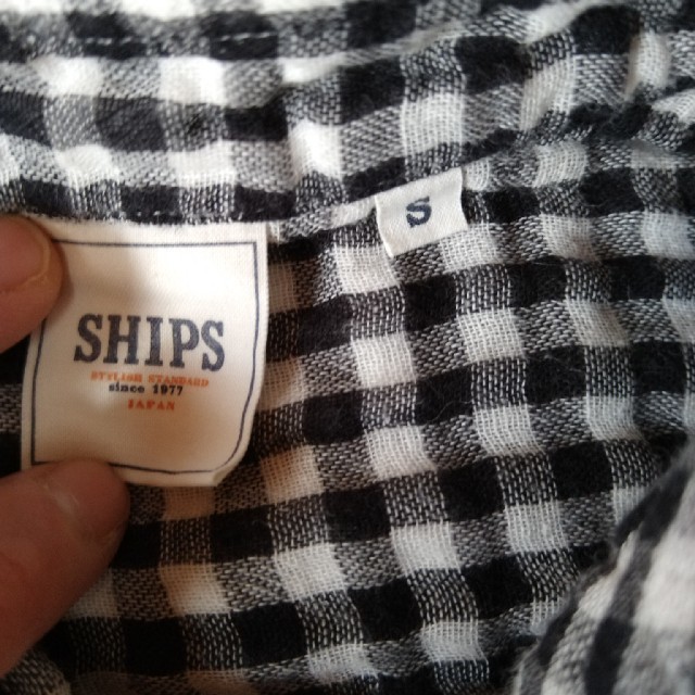 SHIPS(シップス)の美品　SHIPSシャツワンピース レディースのトップス(シャツ/ブラウス(長袖/七分))の商品写真