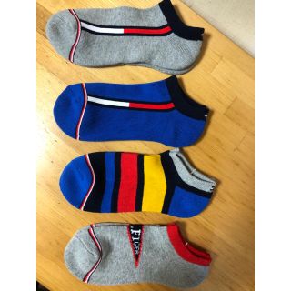 トミーヒルフィガー(TOMMY HILFIGER)の最新作トミーヒルフィガー  レディース靴下 4足セット(ソックス)