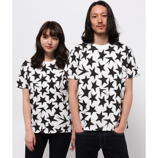 Design Tshirts Store graniph(グラニフ)のグラニフ Tシャツ 星 つばめ ユニセックス メンズのトップス(Tシャツ/カットソー(半袖/袖なし))の商品写真