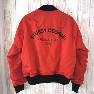 ステューシー(STUSSY)のSTUSSY ma-1 試着のみ　ステューシー ブルゾン アウター(ブルゾン)