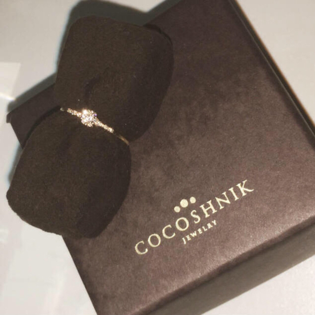 COCOSHNIK(ココシュニック)のCOCOSHNIK  ダイヤモンドK10 レディースのアクセサリー(リング(指輪))の商品写真