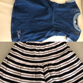 ゲス(GUESS)のK＆K様専用　guessワンピース6X  Barbieキュロット140cm(ワンピース)