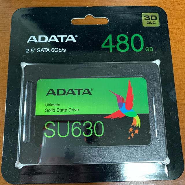 新品未使用品　ADATA ASU630S-480GQ-T 2020年版