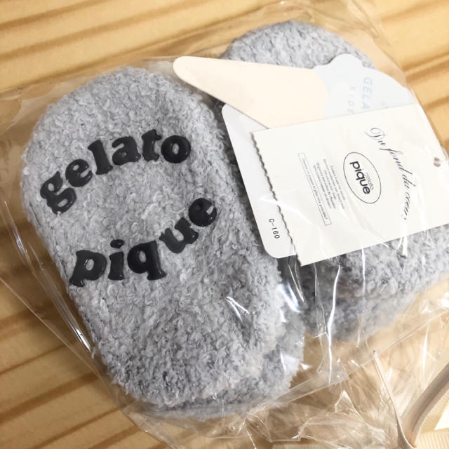 gelato pique(ジェラートピケ)のgelato pique ネズミソックス キッズ/ベビー/マタニティのキッズ/ベビー/マタニティ その他(その他)の商品写真