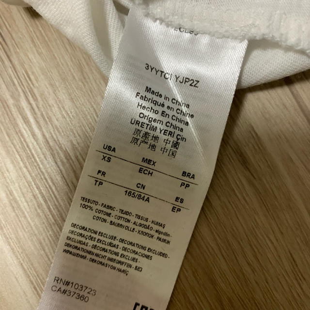 ARMANI EXCHANGE(アルマーニエクスチェンジ)のアルマーニエクスチェンジ　美品 レディースのトップス(Tシャツ(半袖/袖なし))の商品写真