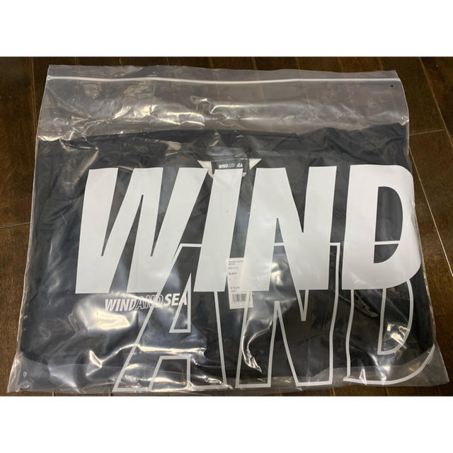 WIND AND SEA コーチジャケット　黒　Coach Jacket