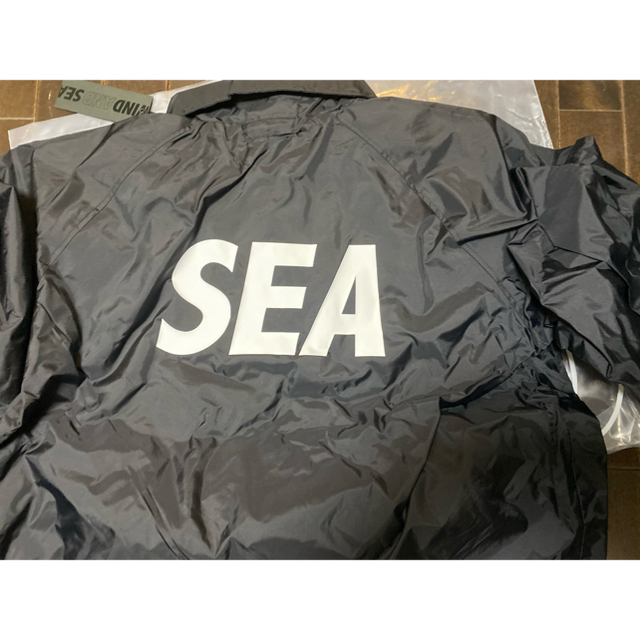 WIND AND SEA コーチジャケット　黒　Coach Jacket  メンズのジャケット/アウター(ナイロンジャケット)の商品写真