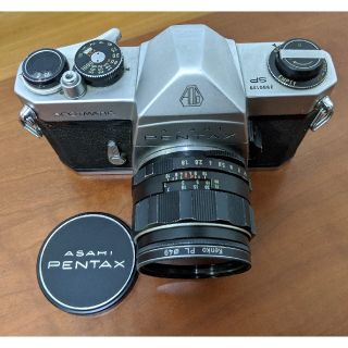 ペンタックス(PENTAX)のペンタックスSP
ジャンク品 + Takumar 55mmF1.8中古品
(フィルムカメラ)